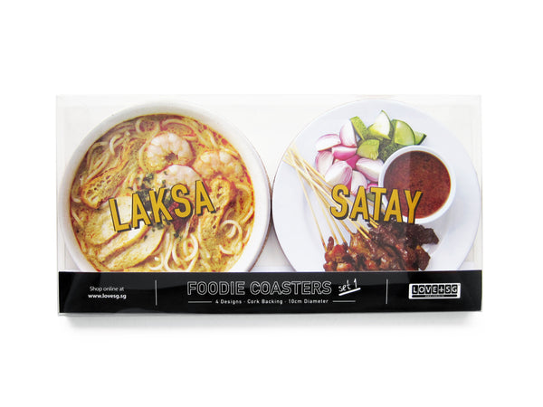 Foodie Coaster Set 1 - LOVE SG