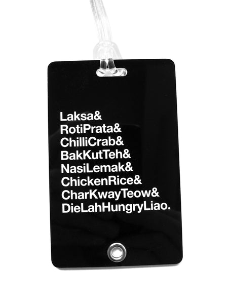 Hungry Liao Luggage Tag - LOVE SG