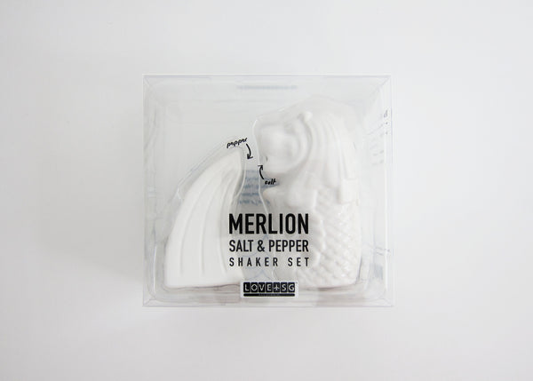 Merlion Salt & Pepper Shaker Set - LOVE SG