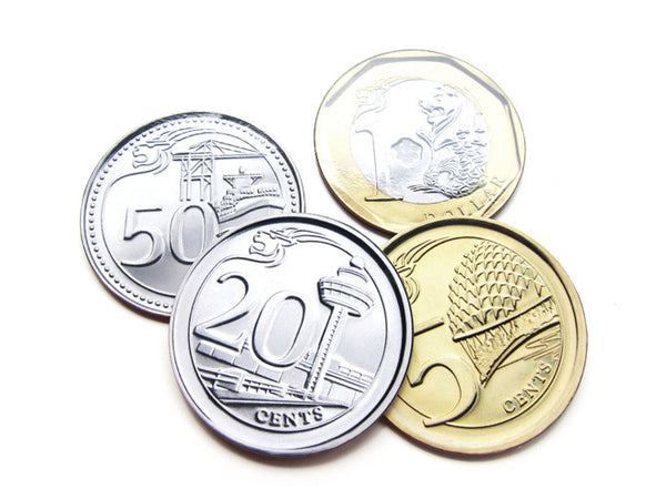 Coins Coaster Set - LOVE SG