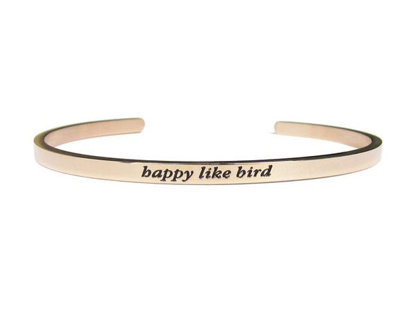 Happy Like Bird Bracelet - LOVE SG