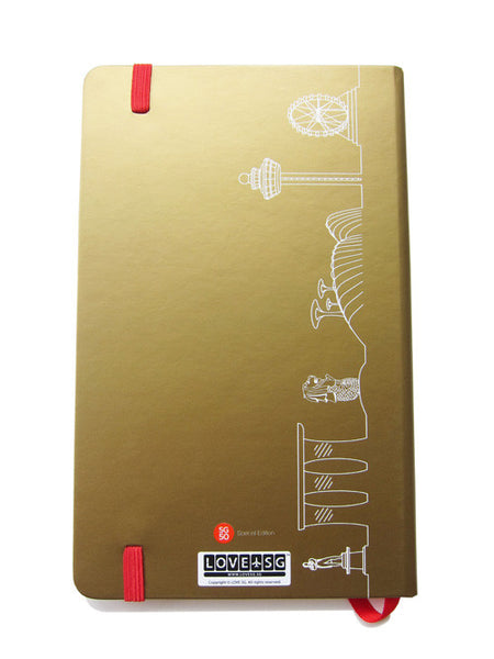 Skyline Outline (SG50 Edition) Notebook - LOVE SG