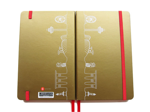 Skyline Outline (SG50 Edition) Notebook - LOVE SG