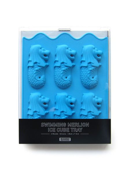 Swimming Merlion Ice Cube Tray - LOVE SG